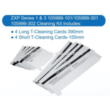 Kits de Limpeza 105999-301 para Impressora de cartões Zebra ZXP 1 e 3 Series